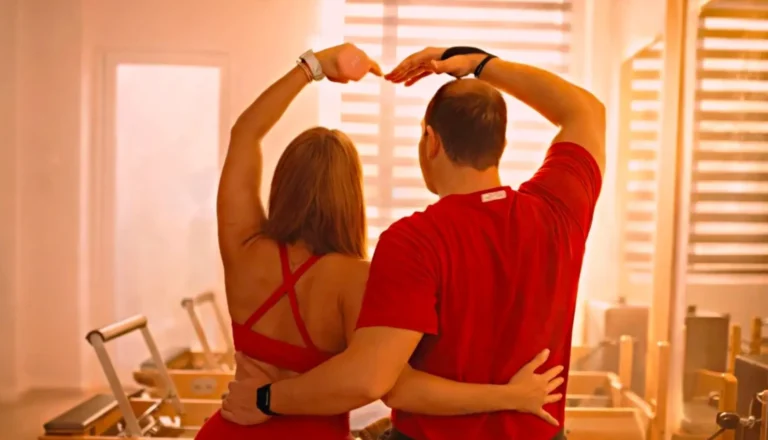 50’ guided Pilates experience for couples at Valentine's Day